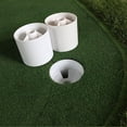 thumbnail image 2 of Shisuyan 2 Pcs Practice Putting Cup Home Backyard Training Accessory (White), 2 of 8