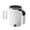 White, variant on Automatic Magnetic Stirring Coffee Mug, Stainless Steel Automatic Stirring Mug for Coffee, Milk, Cocoa, Portable with Lid and Detachable Base (Black)