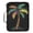 Cartoon Colorful Coconut Tree, variant on Haosy Accordion File Organizer Zipper Binder 500 Sheet 6-Tab Expanding File Folder Multi-Pocket 1.2 Inch 3 Ring Vintage Baseball