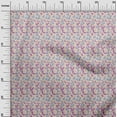 thumbnail image 3 of oneOone Silk Tabby Peach Fabric Watercolor Floral Sewing Craft Projects Fabric Prints By Yard 42 Inch Wide, 3 of 5