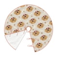 thumbnail image 2 of Kdxio Labrador Retriever Dog Print Christmas Tree Skirt Christmas Xmas Tree Skirts Mat for New Year Holiday Christmas Party Decorations-30", 2 of 7