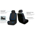 thumbnail image 3 of FH Group Unique Flat Cloth Universal Seat Covers Fit For Car Truck SUV Van - Front Seats, 3 of 4