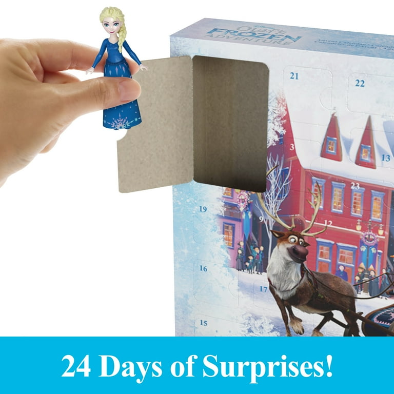 Disney Frozen 2025 Advent Calendar with 24 Days of Surprise Toys