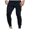thumbnail image 3 of ICHUANYI Men's Fitness Training Pants Slim Casual Sweatpants Small Foot Men's Pants, 3 of 6