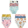 thumbnail image 3 of B&Q's Adorable Comfort: 9-Pack Stylish and Cozy Cotton Briefs for Toddler Little Girls | Sizes 2T-7T, Perfect for Everyday Wear, 3 of 5