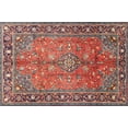thumbnail image 1 of Ahgly Company Machine Washable Indoor Rectangle Traditional Camel Brown Area Rugs, 5' x 7', 1 of 7