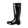thumbnail image 2 of Hunter Women’s Original Tall Gloss Rain Boots, Black, Waterproof Rubber Boots, Size 9, 2 of 5