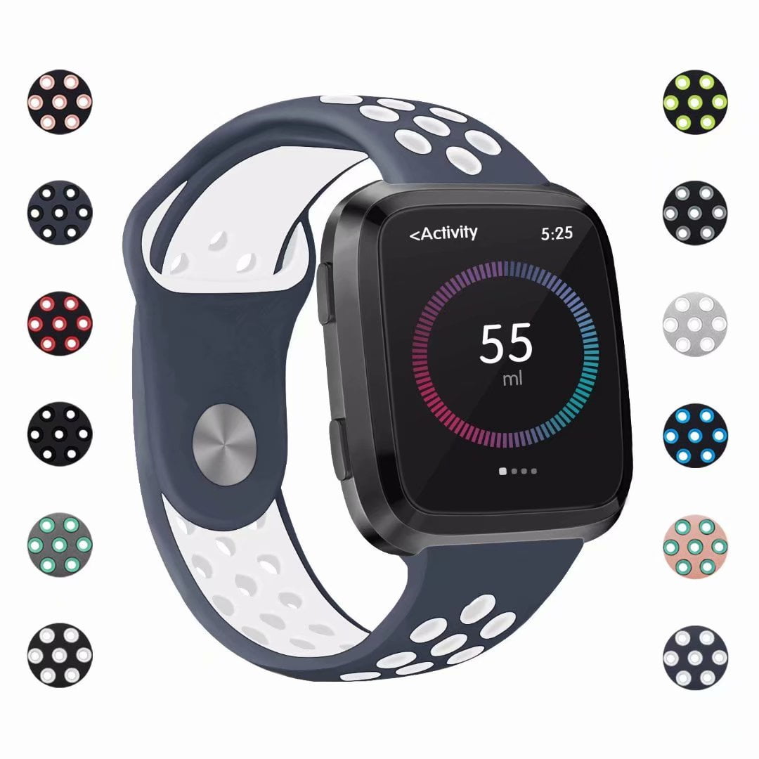 fitbit versa attaching band