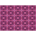 thumbnail image 1 of Ahgly Company Indoor Rectangle Patterned Neon Pink Area Rugs, 8' x 10', 1 of 6