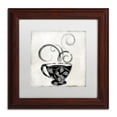 thumbnail image 2 of Trademark Fine Art "Silver Brewed 1" Canvas Art by Color Bakery, White Matte, Wood Frame, 2 of 4
