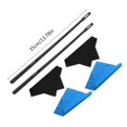 thumbnail image 3 of Flute Cleaning Rod and Cloth Cleaning Swabs Flute Cleaning Kits Flute Polishing Cloth Woodwind Instruments Flute Stick, 3 of 4
