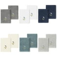 thumbnail image 2 of Authentic Hotel and Spa  100% Turkish Cotton Rebecca 2PC Embellished Washcloth Set Cream, 2 of 5