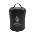 thumbnail image 1 of Farmhouse Storage Jar Vintage Vegetable Storage Container with Ventilation Holes black garlic, 1 of 8