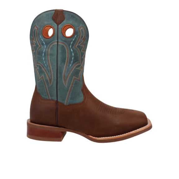 Dan Post Boots Mens Leighton Embroidered Square Toe Cowboy Mid Calf Boots