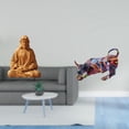 thumbnail image 2 of Estatua del Corazón de Jesús, figura coleccionable para pasillo, dormitorio, oficina, escritorio, chimenea, moderna obra de arte de toro de re, 2 of 8