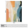 thumbnail image 4 of Creowell Abstract Brush Strokes Throw Blanket Super Soft for Couch Sofa Bed Office All Seasons Pack of 1 50x60in, 4 of 6