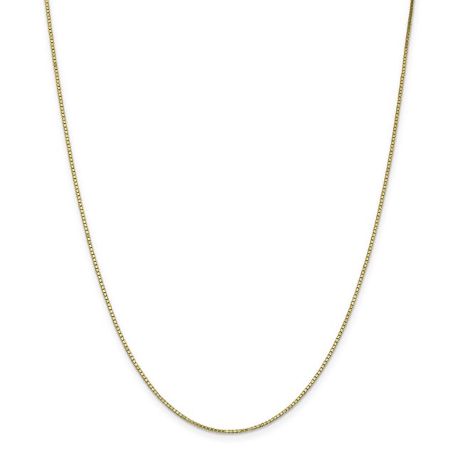 10K Yellow Gold 1.10mm Box Chain 20 IN