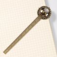 thumbnail image 4 of Easter Lace Bookmark in Antique Bronze - Book Accessory for Readers and Book Lovers, 4 of 5
