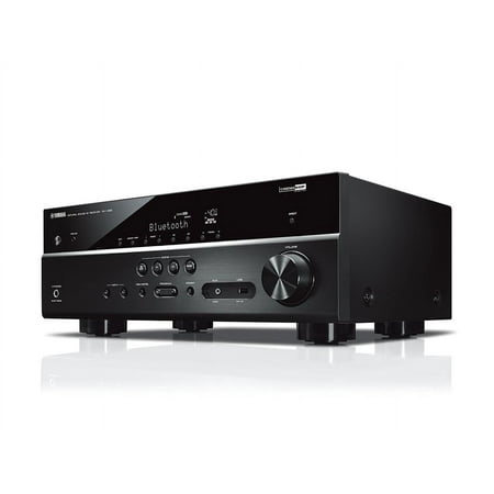 Yamaha 4K Bluetooth AV Receiver 5.1-Channel, RX-V385, Black