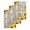 Light Grey, variant on Sunflower Kitchen Dish Towels for Drying Dishes Set of 3, Summer Botanical Elegant Floral Wooden Waffle Weave Microfiber Hand Tea Bathroom Towels Quick Dry & Absorbent Towel 15.7x23.6