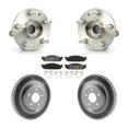 thumbnail image 1 of Transit Auto Front Hub Bearing Assembly Coated Disc Brake Rotors and Semi-Metallic Pads Kit for Car Ford Explorer KBB-103935, 1 of 11