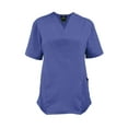 thumbnail image 2 of ACTIVE UNIFORMS Women Scrub Set Medical Scrub Top and Pants (Ceil Blue, 5X-Large), 2 of 5