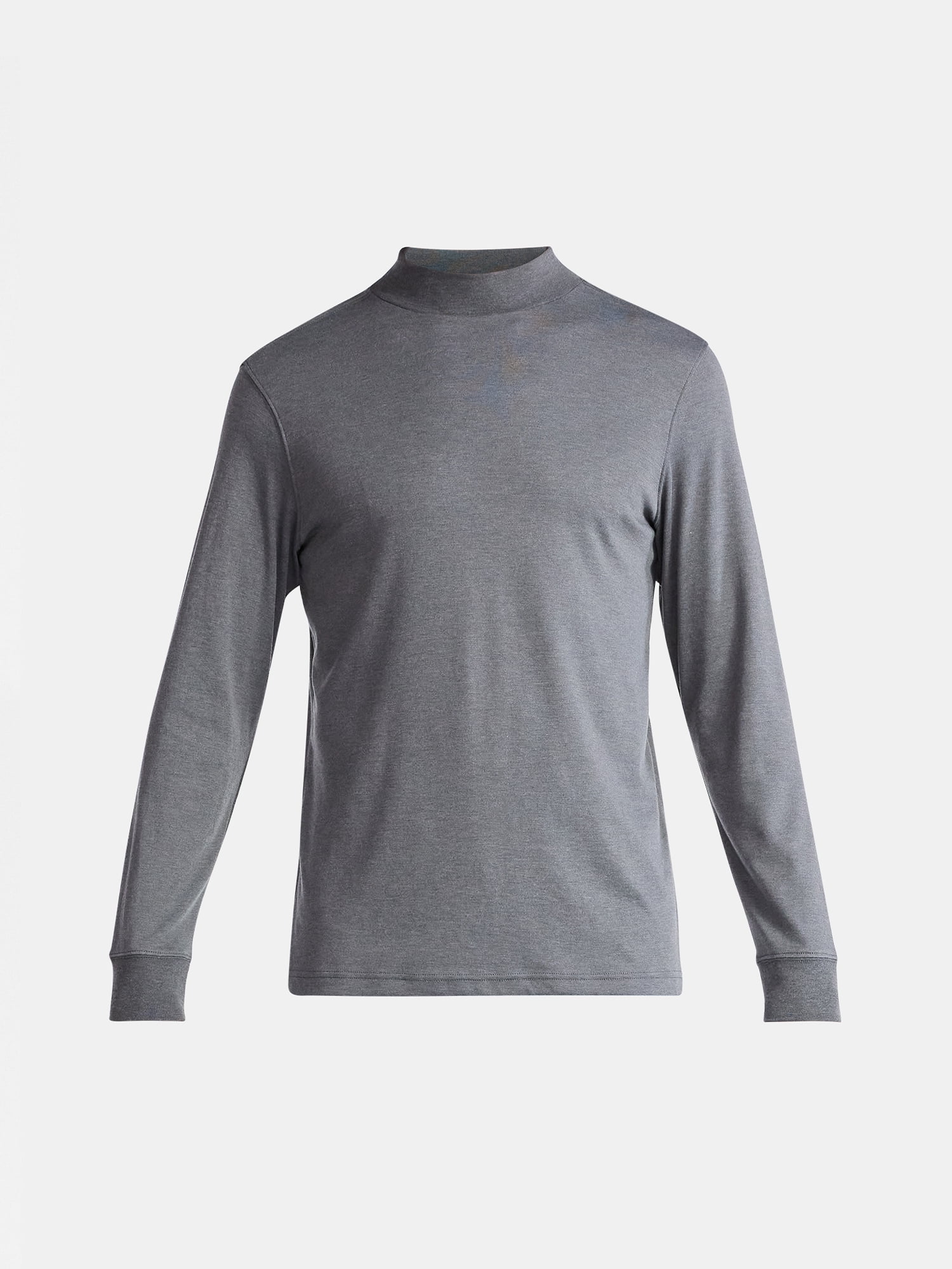 George Men's Mock Neck Pullover with Long Sleeves, Sizes S-3XL