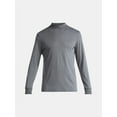 thumbnail image 5 of George Men's Mock Neck Pullover with Long Sleeves, Sizes S-3XL, 5 of 5