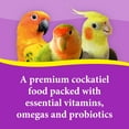 thumbnail image 3 of 3-D Pet Products Premium Cockatiel Mix Bird Food Seeds, with Probiotics, 9 lb. Bag, 3 of 11