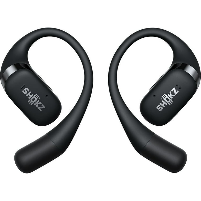Shokz OpenFit - True wireless earphones with mic - open ear - over-the-ear  mount - Bluetooth - black