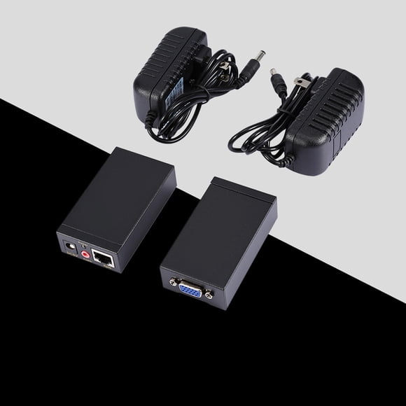 Video Transmitter,1080P 100M VGA SVGA Wired VGA Extender Signal Extender Best in Class