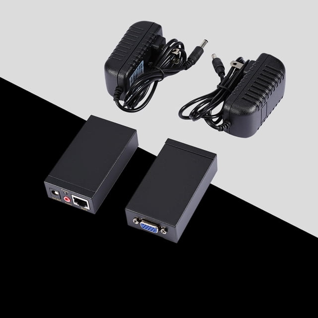 Video Transmitter,1080P 100M VGA SVGA Wired VGA Extender Signal Extender Best in Class