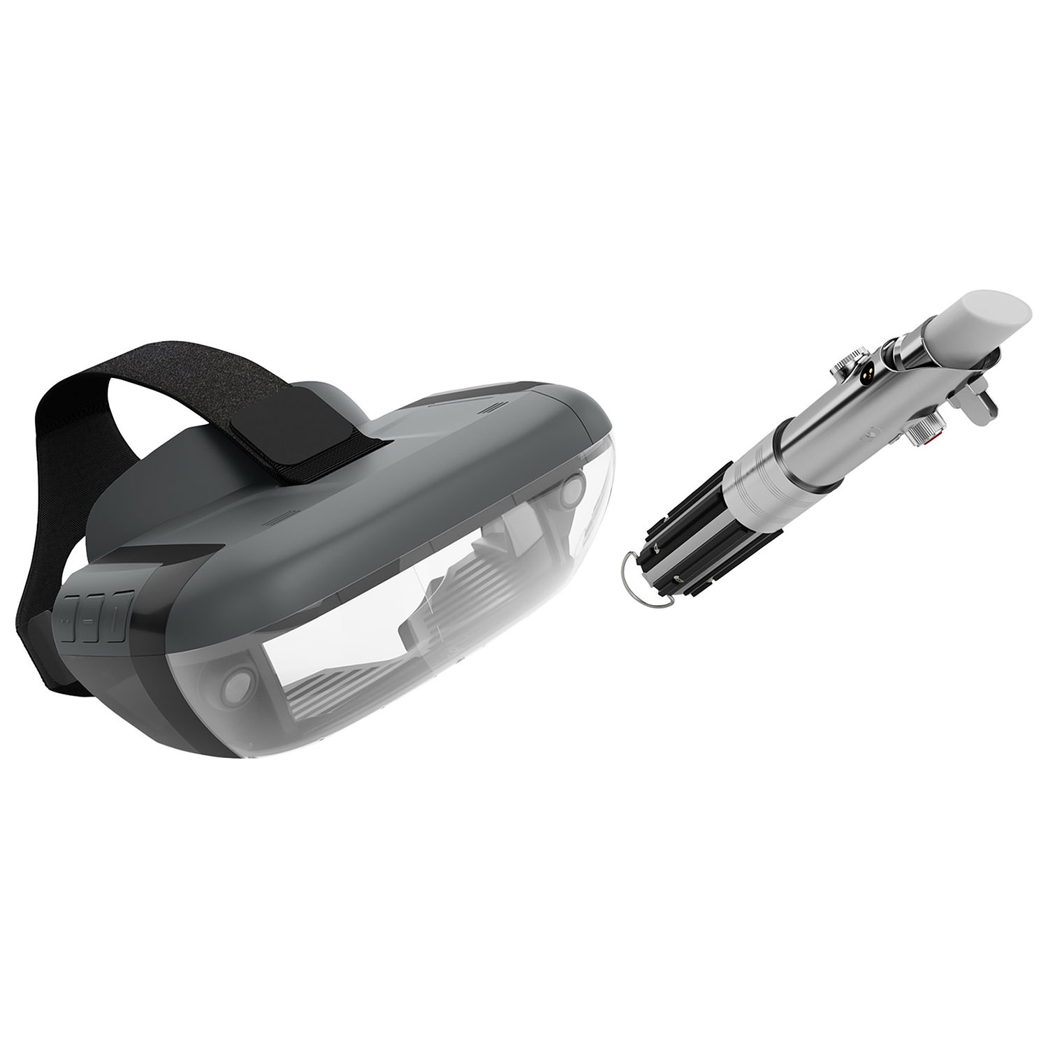 Star Wars: Jedi Challenges Lenovo Mirage AR headset with Lightsaber Controller & Tracking Beacon - image 4 of 16