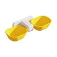 thumbnail image 1 of Wall Mounted Moisture-proof cats and dogs Adjustable Drinking Dish Yellow, 1 of 8