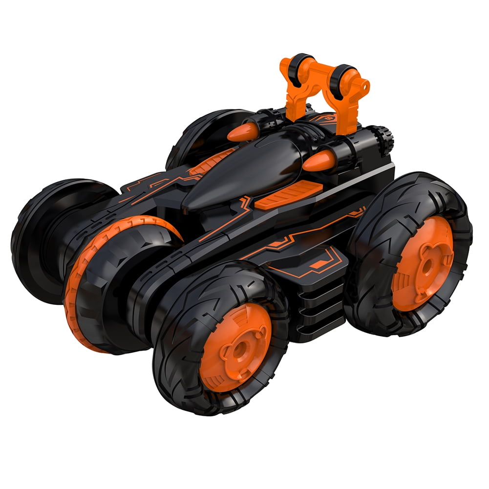 Kepooman Kids Rechargeable High Speed RC Stunt Car with Lights, 10.6" x 6.29" x 4.33", Pink Kepooman Kids Rechargeable High Speed RC Stunt Car with Lights, 10.6" x 6.29" x 4.33", Pink