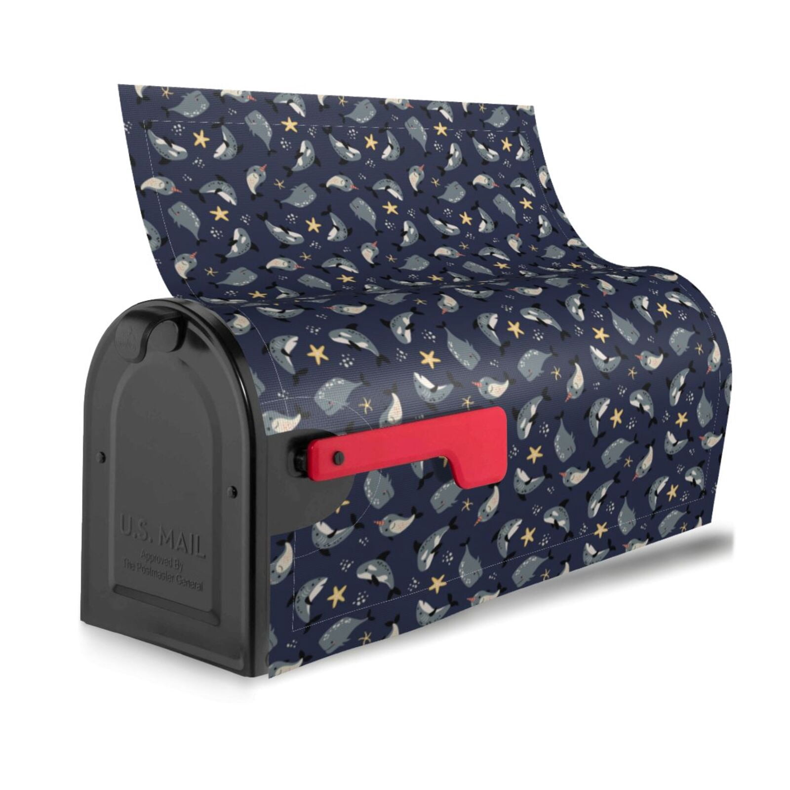 Kdxio Magnetic Mailbox Cover 21x18 in Mailbox Cover Outdoor Decoration Holiday Mailbox Covers for Home Garden Yard-21x18 in