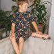 thumbnail image 4 of Balery Christmas Holiday Bowling Conjunto de Pijama Infantil de Manga Corta con Estampado – Ropa de Dormir de Algodón Suave-Large, 4 of 6