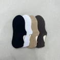 thumbnail image 4 of Calcetines de verano finos de silicona antideslizantes de color sólido para mujer, transpirables, absorbentes del sudor, sin hueso, de boca baja, invisibles, 4 of 4