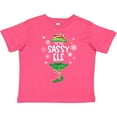 thumbnail image 3 of Inktastic Funny Christmas I'm the Sassy Elf with Shoes and Hat Boys or Girls Toddler T-Shirt, 3 of 5