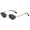 Gold/Grey, variant on Retro Metal Geometric Sunglasses for Women Fashion 90s Chic Cute Small Lightweight Irregular Sun Glasses