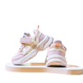thumbnail image 5 of Kids Breathable Mesh Casual Sneakers Boys Girls Hook & Loop Non Slip Soft Sole Outdoor Walking Athletic Shoes Pink 22, 5 of 6