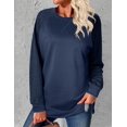 thumbnail image 4 of Zeagoo Oversized Tunic Tops for Women Loose Fit Long Sleeve Tunic Shirts Fall Tunics Casual Knit Tops Lightweight Hoodies, 4 of 4