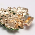thumbnail image 4 of Fasijew Elegant Brooch Colorful Rhinestones Brooch Christmas Tree Shape Elegant Brooch Colorful Rhinestones Handmade Enamel Lapel -rust Fashion, 4 of 6