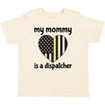 thumbnail image 3 of Inktastic Dispatcher Mom Emergency Gold Line Flag Boys or Girls Toddler T-Shirt, 3 of 5