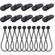 thumbnail image 1 of 10 piezas de clips para lona de carpa y 10 piezas de cuerda elástica para carpa, clip para lona, clip para carpa, abrazadera para carpa, tensor de goma, expansor de tensor de lona con bola, 1 of 5