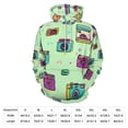 thumbnail image 2 of Colorful Camera Pattern Print Oversized Hoodies For Woman Pullover With Pocket Comfortable Fation Pullover Hoodie S-5XL, 2 of 4