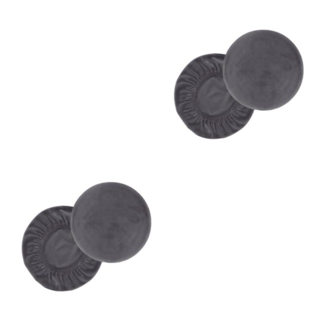 yingyy 1/2/3 2X Stool Cover Bar Supplies Dustproof Chair Covers Softness Handily Install Multipurpose Elasticity Extendable Gear Gray L 2PCS
