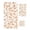 Orange, variant on Vintage Leaf Bath Towels for Bathroom Set,Luxury Microfiber Towels Gifts for Women,Quick Dry Beach Kitchen Hand Hair Face Towel and Dish Washcloth,Fallen Leaves Autumn Tree Branch Plant Towels+Set