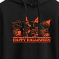 thumbnail image 3 of Peanuts - Orange Happy Halloween - Juniors Cropped Pullover Hoodie, 3 of 6