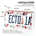 thumbnail image 5 of Coolnut Cherry 2 Holes Car License Plate Frames 2PCS, Car License Plate Holder with Screw Caps Cover Set Automotive Exterior Parts Decoration for US Vehicles, 5 of 7